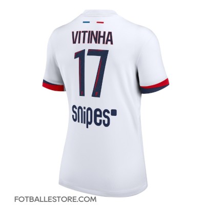 Paris Saint-Germain Vitinha #17 Bortedrakt Dame 2025-26 Kortermet Paris Saint-Germain Vitinha #17 Bortedrakt Dame 2025-26 Kortermet